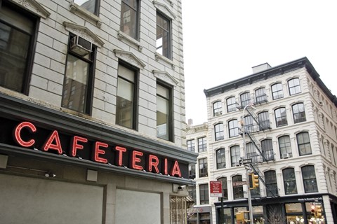 Framed Cafeteria Print