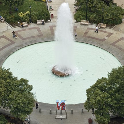 Framed Love from Above Print