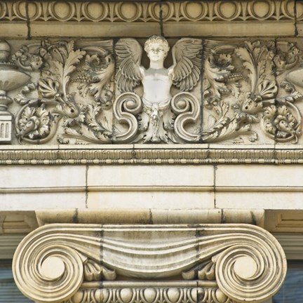 Framed Angel I Print