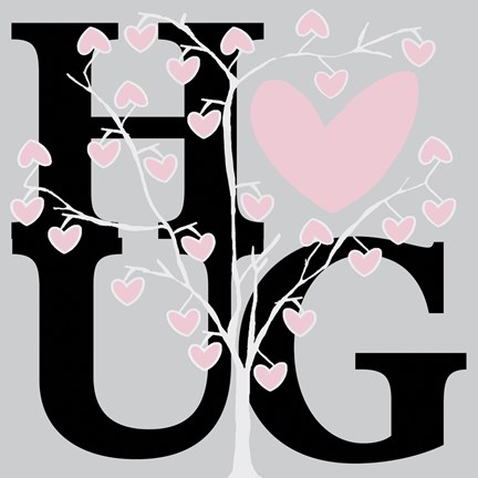 Framed Hug (Summer) Print