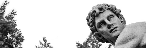 Framed Statue III Print