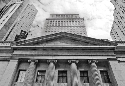 Framed Classic Architecture (b/w) Print