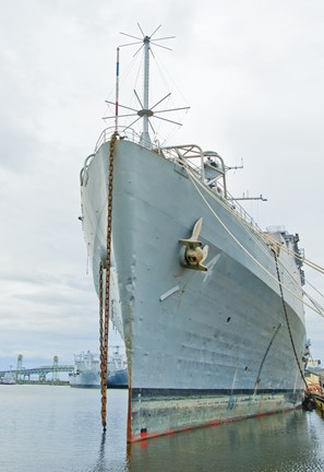 Framed Naval Ship Print