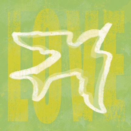 Framed Love Dove Print