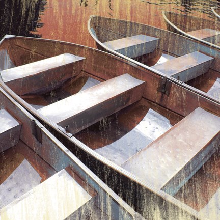 Framed Lakeside Reflections Print