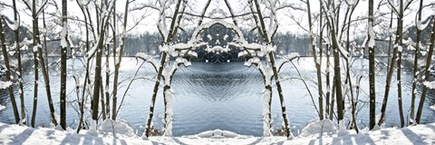 Framed Crystal Lake Print