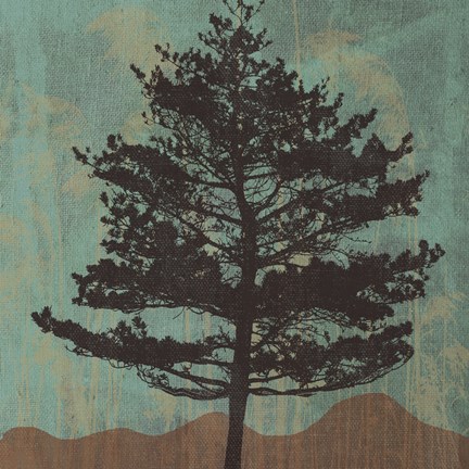 Framed Evergreen Print