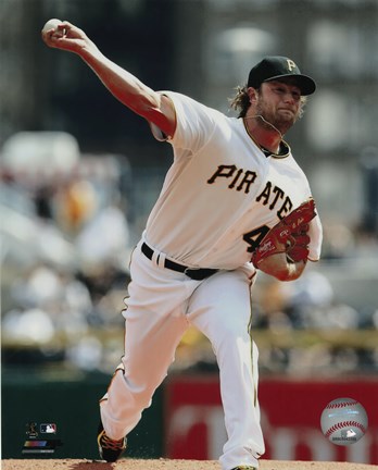 Framed Gerrit Cole 2015 Action Print