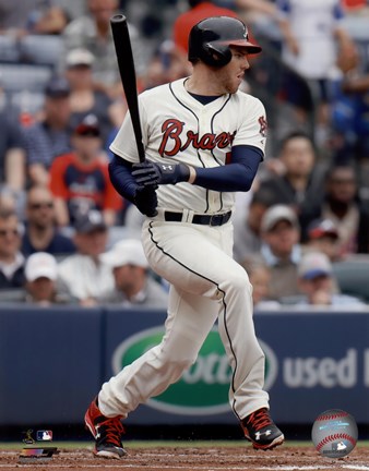 Framed Freddie Freeman 2015 Action Print