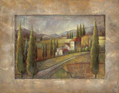 Framed Tuscan Sun II Print