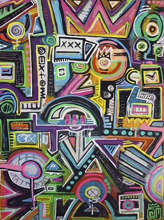 Framed Humpty Dumpty Loves Spelunking Print