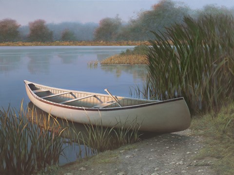 Framed On the Lake Print