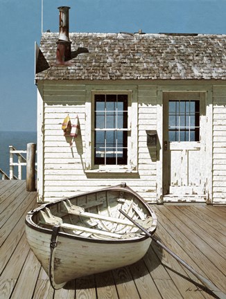 Framed Weathered Traveler Print