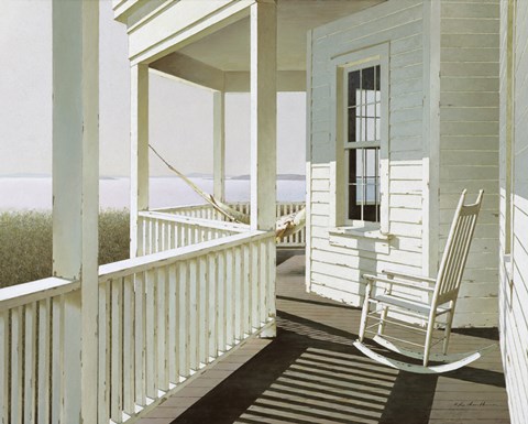 Framed Morning Light Rocker Print