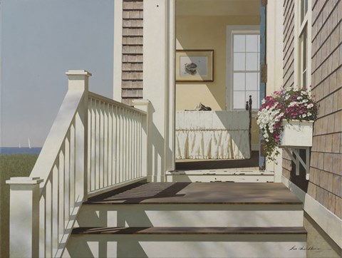 Framed Bedroom Cat Print