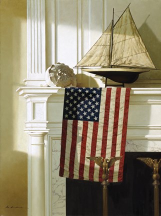 Framed Justice Print