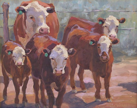 Framed Good Baby Sitter Print