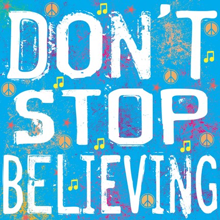 Framed Believing Print