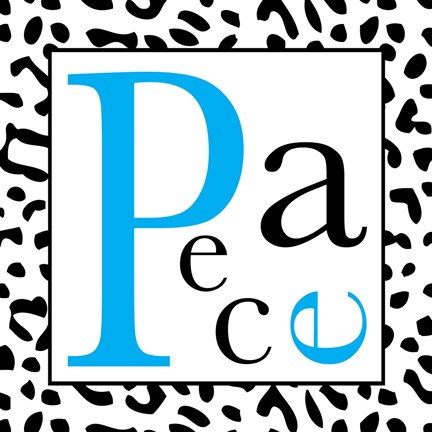 Framed Peace 1 Print