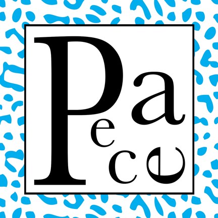 Framed Peace 2 Print