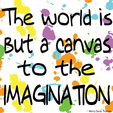 Framed World Is But A Canvas Print