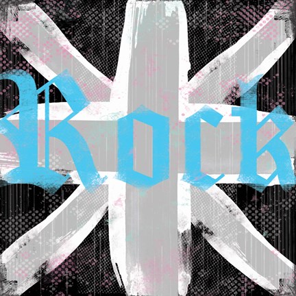 Framed Union Jack II Print