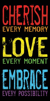 Framed Cherish Love Embrace 2 Print