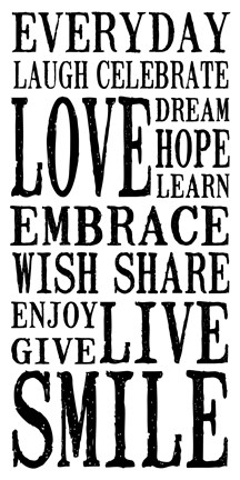 Framed Everyday 1 Print