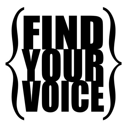 Framed Find Your Voice 3 Print