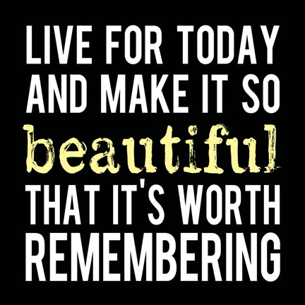 Framed Make It So Beautiful 2 Print