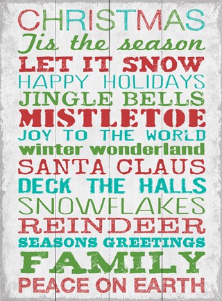 Framed Christmas 1 Print