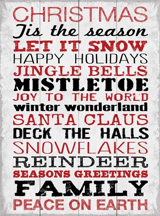 Framed Christmas 2 Print