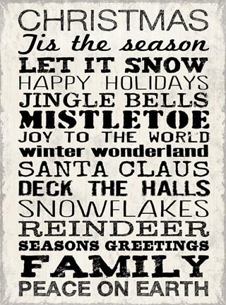 Framed Christmas 3 Print