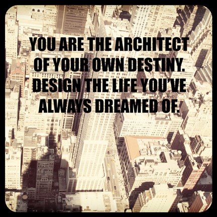 Framed Inspiration -  City Print