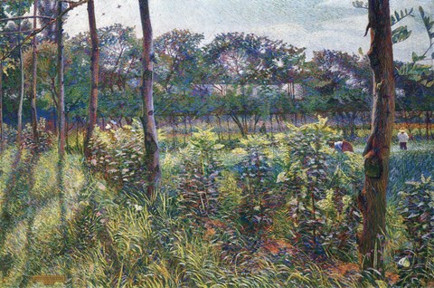Lombardy Countryside by Umberto Boccioni