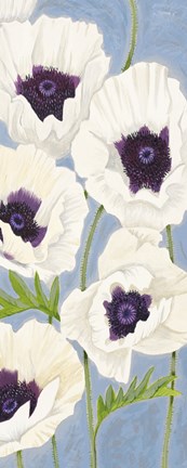 Framed Poppy Haze II Print