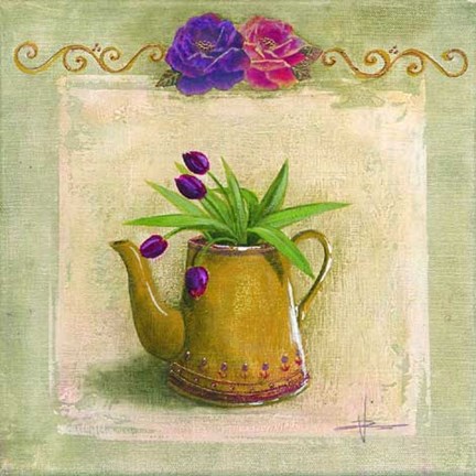 Framed laurent - La Cafetiere Print