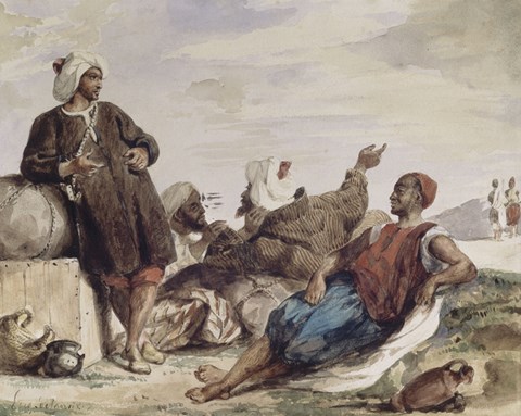 Framed Muleteers of Tetouan Print