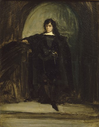 Framed Portrait of the Artist as Hamlet Print