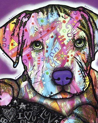 Framed Baby Pit Print