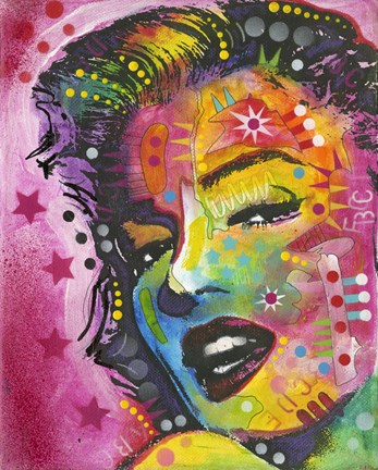 Framed Marilyn 017 Print