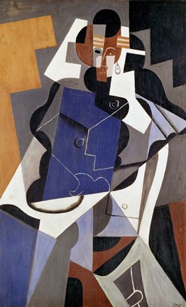 Framed Woman, 1915-17 Print