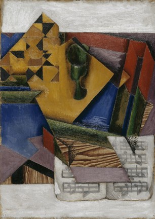 Framed Sheet of Music, 1914 Print