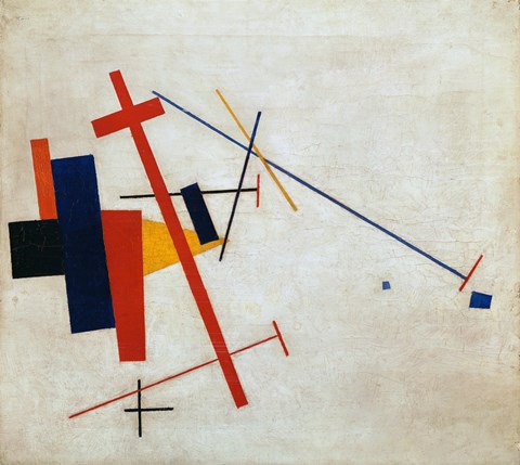 Framed Suprematist Composition, 1915 (detail) Print