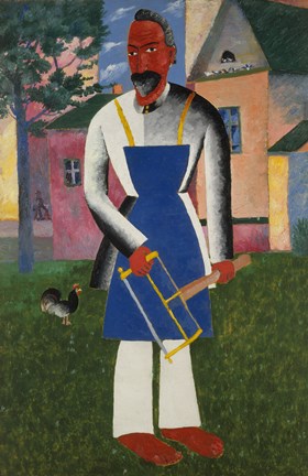 Framed At the Dacha [Country Home], C. 1928 Print