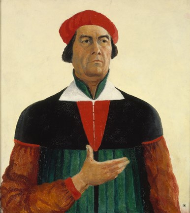 Framed Self-Portrait, 1933 Print