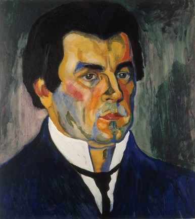 Framed Self-Portrait, 1910 Print