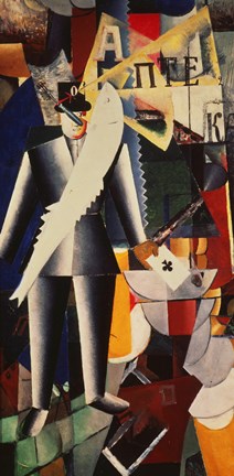 Framed Aviator, 1914 Print