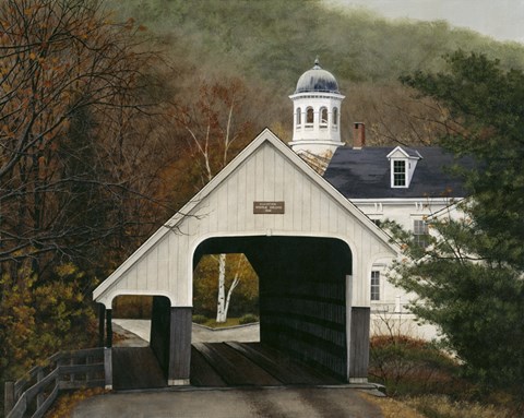 Framed Middle Bridge Print