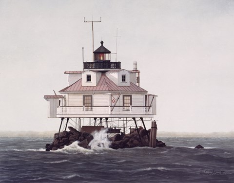 Framed Thomas Point Revisited Print